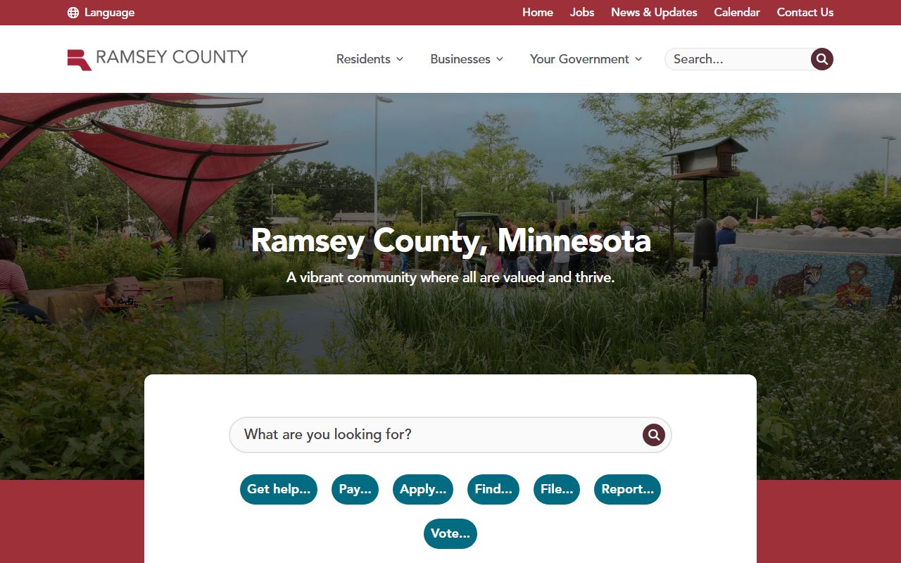 Ramsey County civil court records